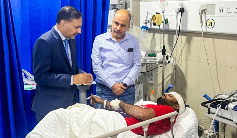 kuwait building fire ambassador